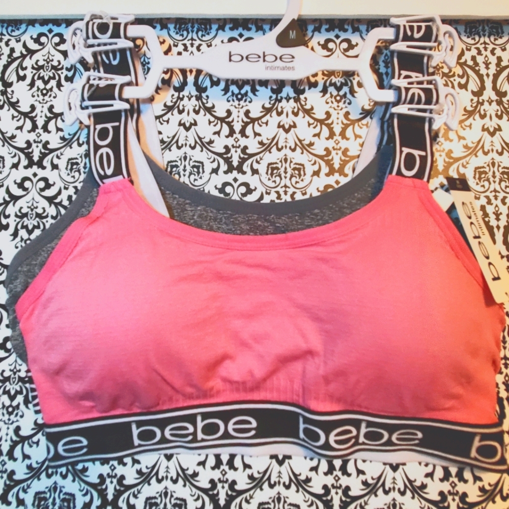 BEBE seamless padded sports bra (2 pack)